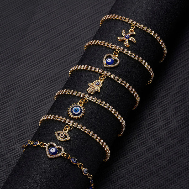 Classic Turkish Evil Eye Bracelet - GlimmaStyle