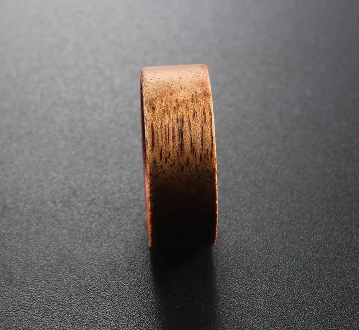 Koa Wood and Brazilian Rosewood Ring - GlimmaStyle