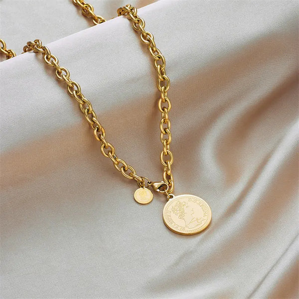 Coin Necklace - GlimmaStyle