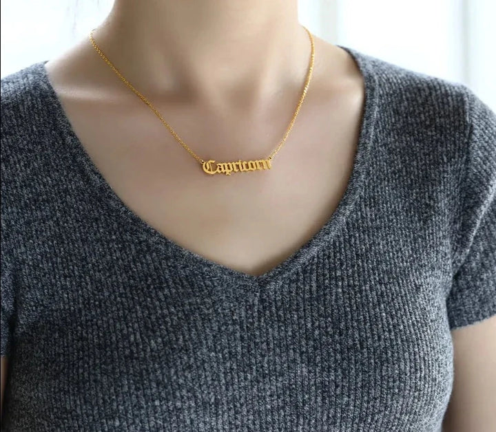 Star Sign Necklace - GlimmaStyle