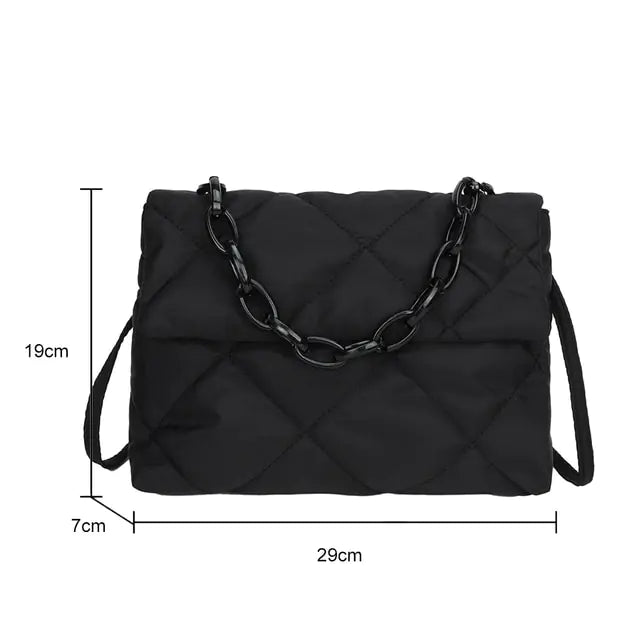 Fashion Large Tote Padded Handbags - GlimmaStyle
