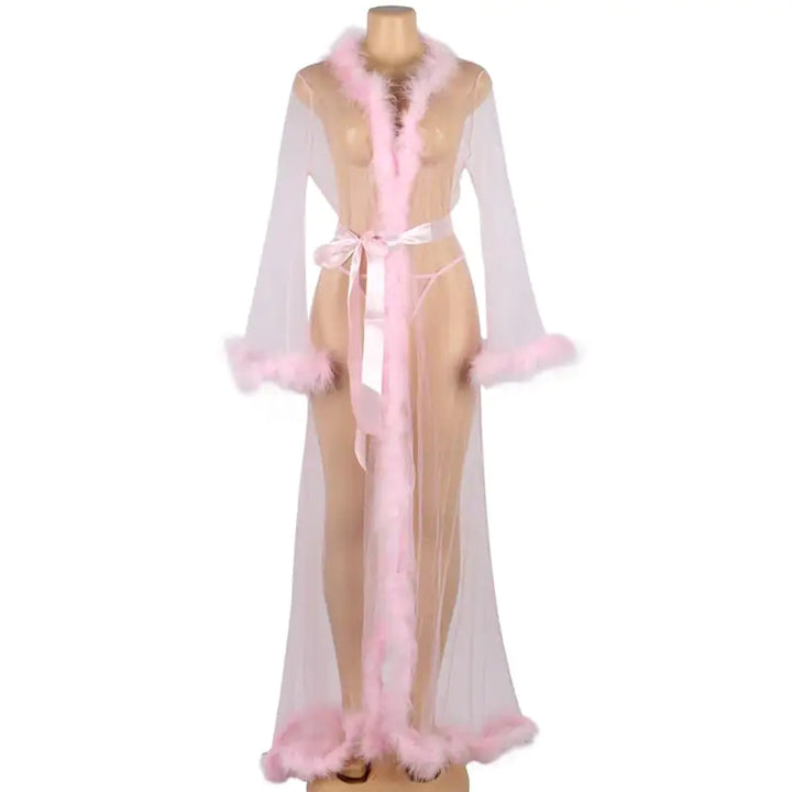 Robe Long Sheer - GlimmaStyle