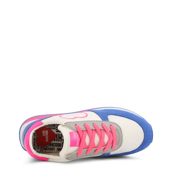 Blue Heart Sneakers - GlimmaStyle