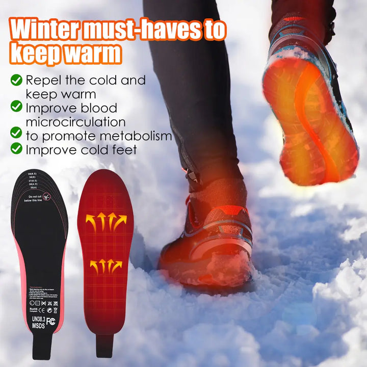 Electric Heating Insole Foot Warmer - GlimmaStyle