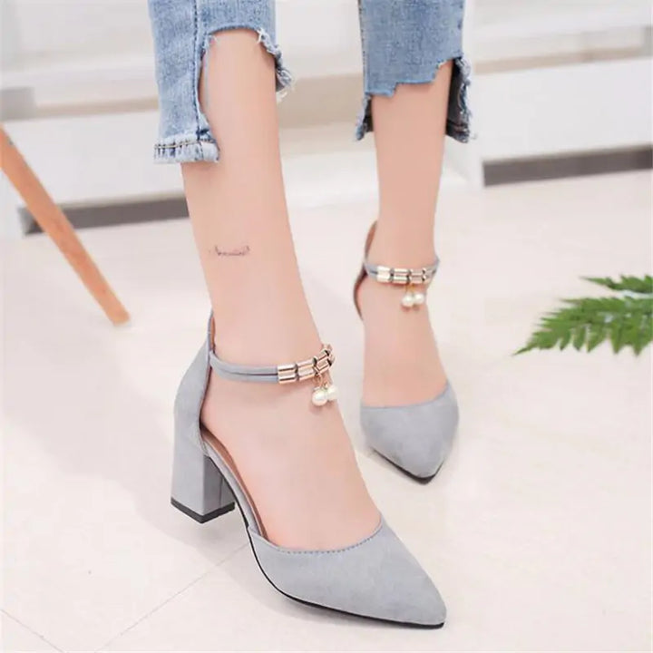 Pointed Toe Pumps Shoes - GlimmaStyle