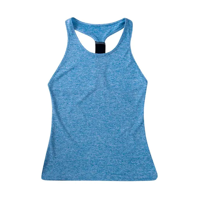 Casual Sleeveless Women  Yoga Shirts - GlimmaStyle