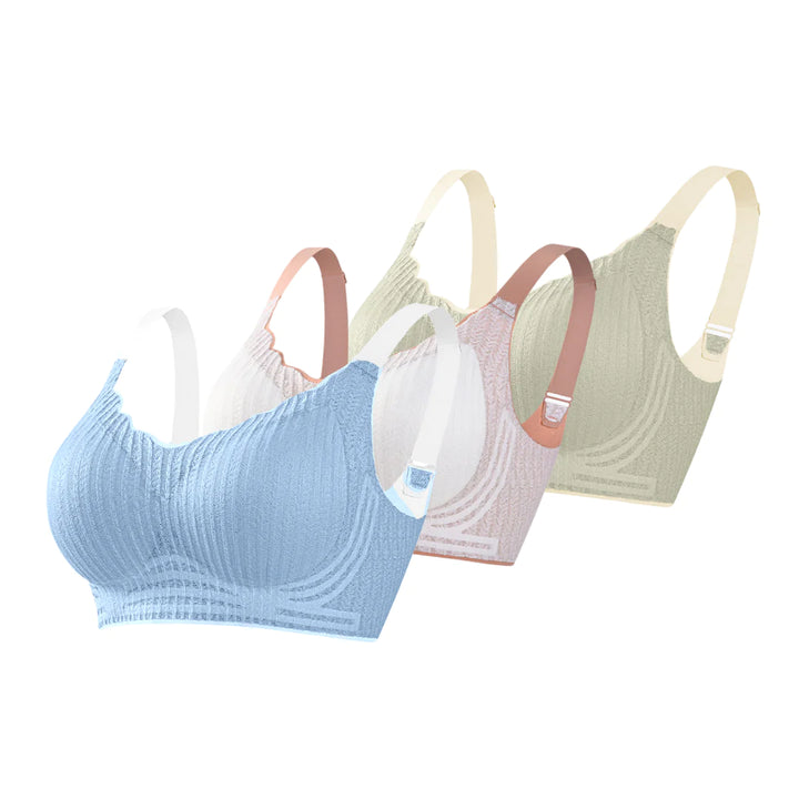 Cotton Doce® Bra - Reinforced Fabric - Without Wires and Seams - GlimmaStyle