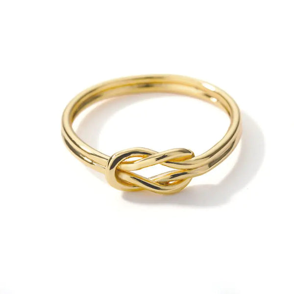 Knot Infinity Rings For Women - GlimmaStyle