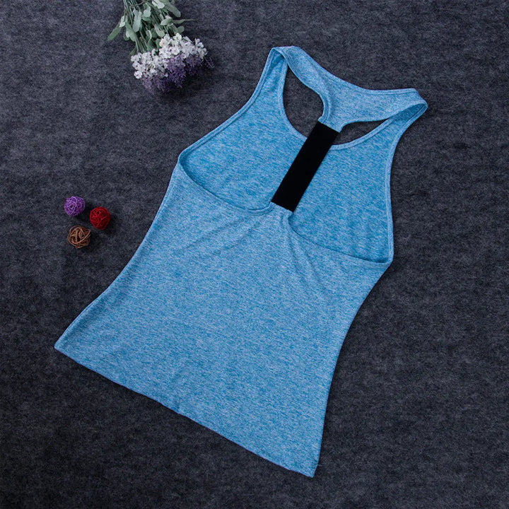 Casual Sleeveless Women  Yoga Shirts - GlimmaStyle