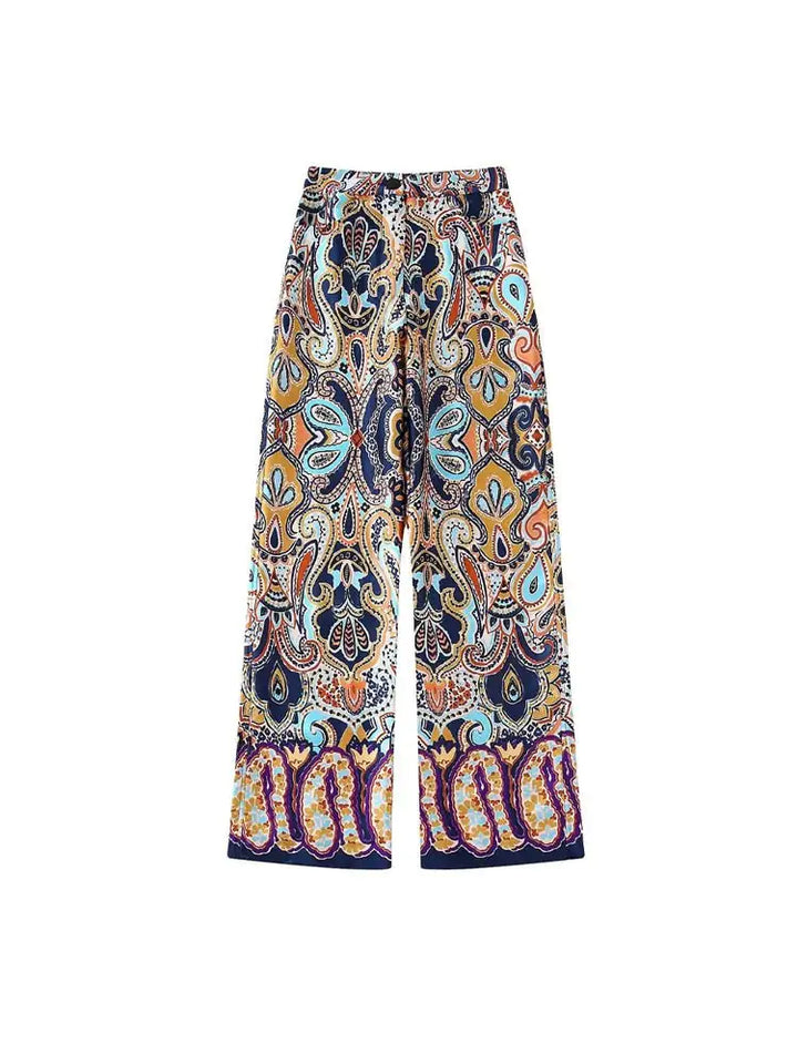 Printed Waistcoat and Pants - GlimmaStyle