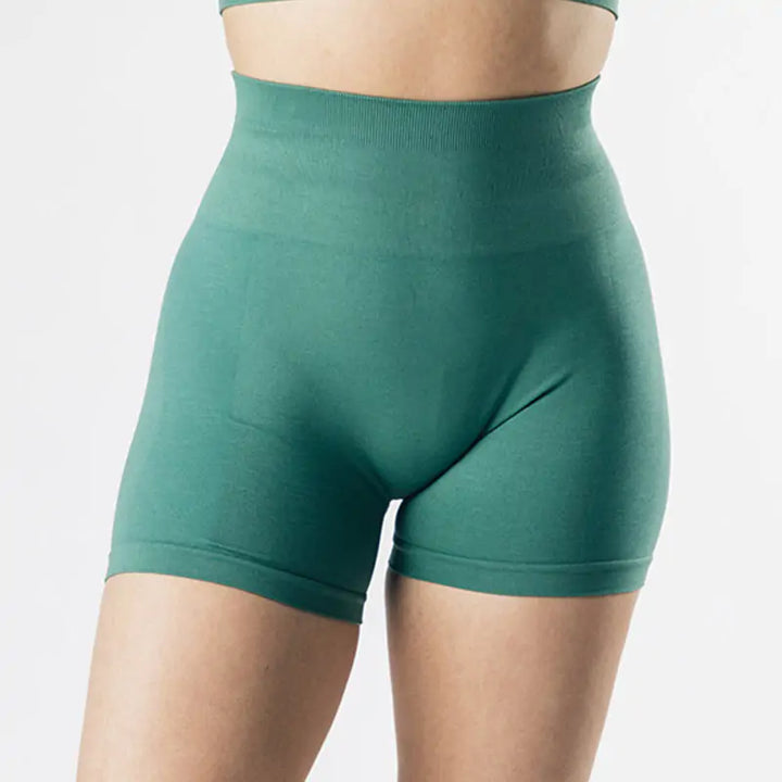 High Waist Sport Shorts - GlimmaStyle