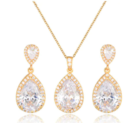 Zircon Jewelry Set - GlimmaStyle