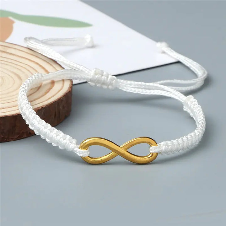 Infinity Charm Couple Bracelet - GlimmaStyle