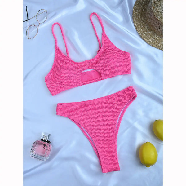 Rib Bikini Set - GlimmaStyle