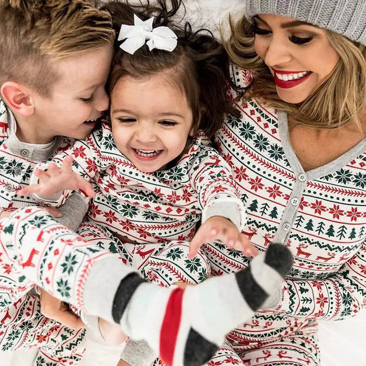 Family Matching Christmas Pajamas Set - GlimmaStyle