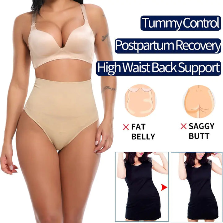 High Waist Slimming Panty - GlimmaStyle