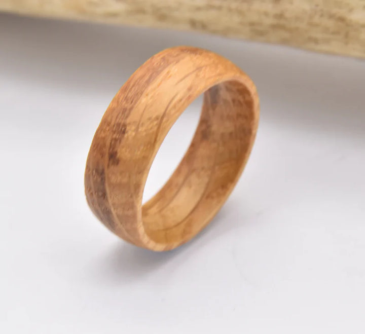 Aged Whiskey Barrel Ring - GlimmaStyle