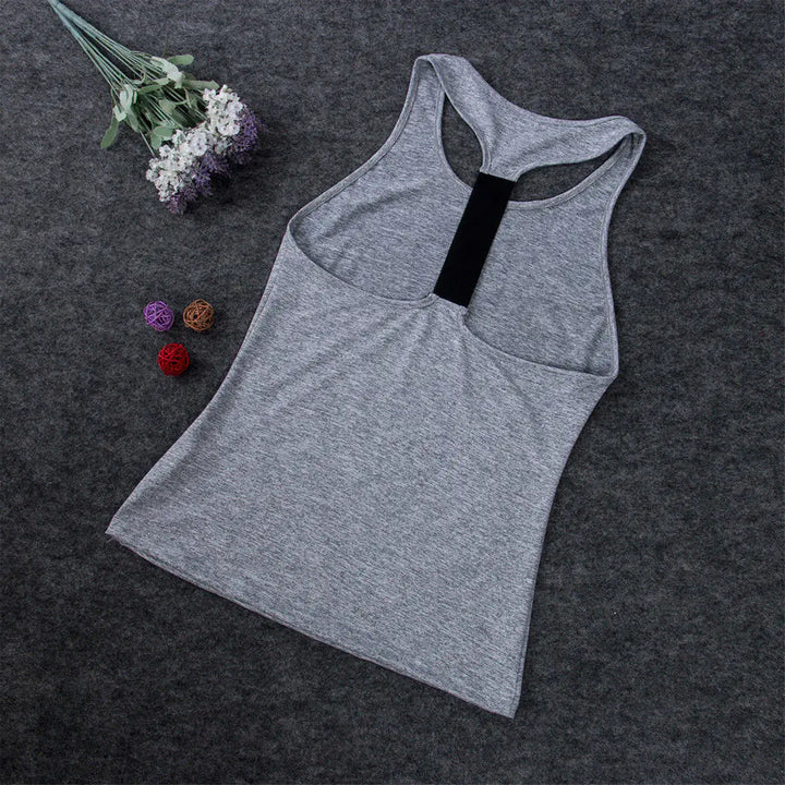 Casual Sleeveless Women  Yoga Shirts - GlimmaStyle