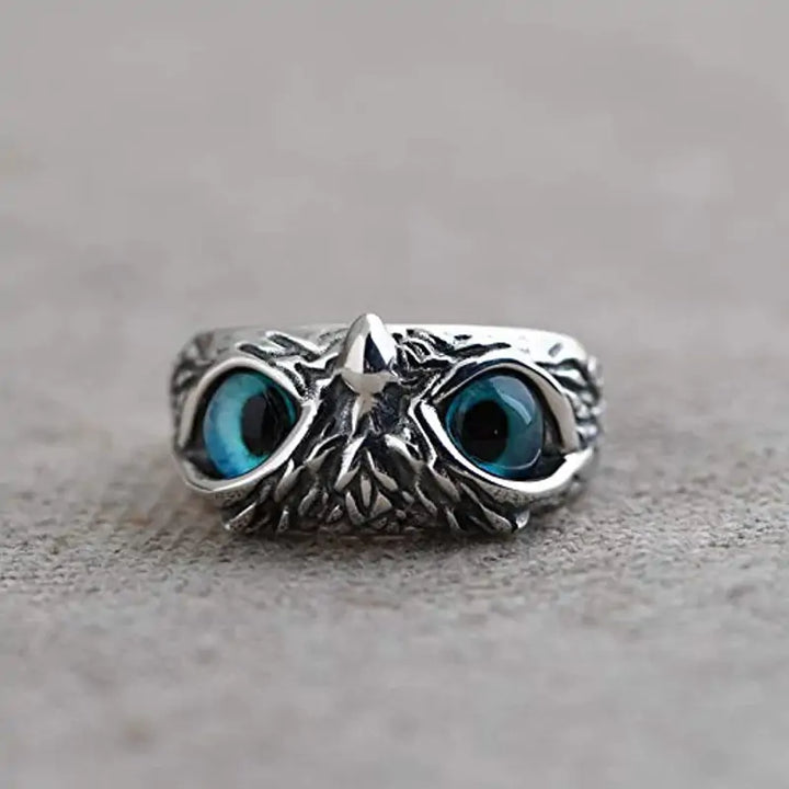 Adjustable  Owl Alloy Ring - GlimmaStyle