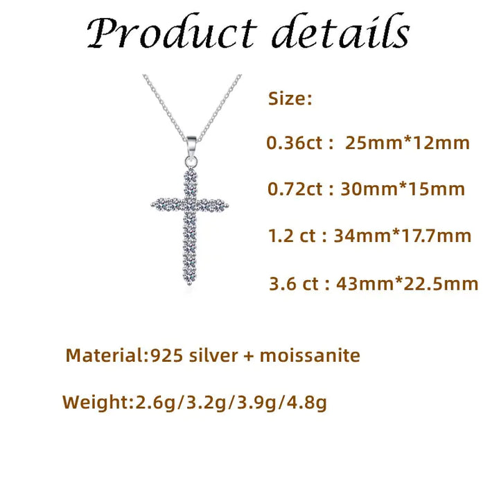 Moissanite Diamond Necklace - GlimmaStyle