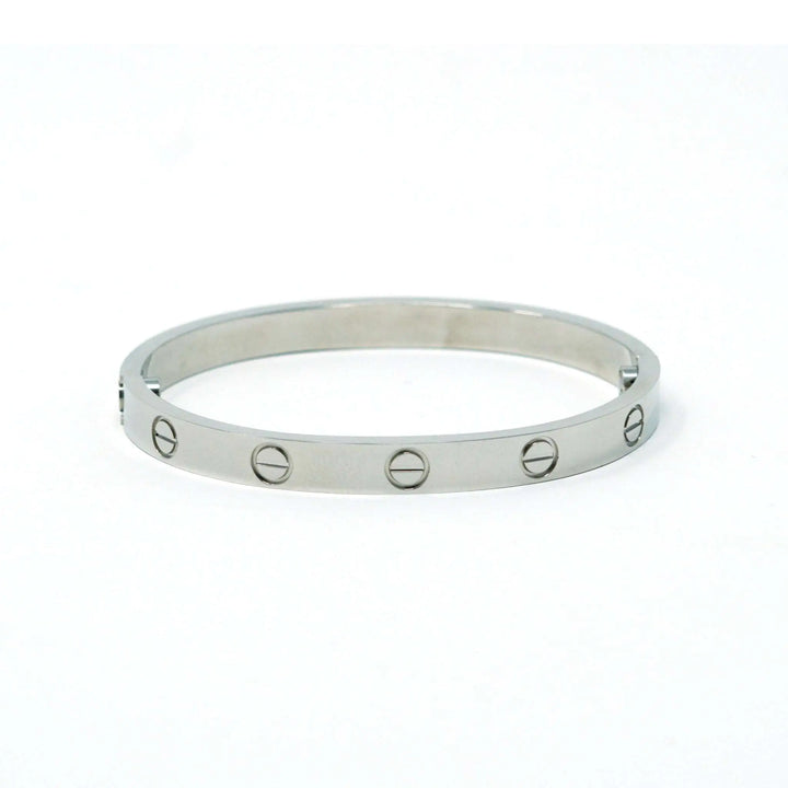 Silver Love Bracelet - GlimmaStyle