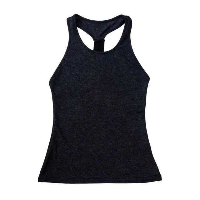 Casual Sleeveless Women  Yoga Shirts - GlimmaStyle