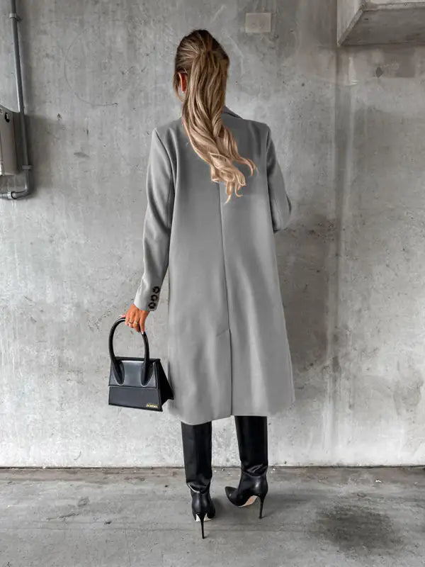 Business Casual Overcoat for Women - GlimmaStyle