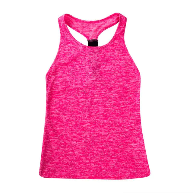 Casual Sleeveless Women  Yoga Shirts - GlimmaStyle