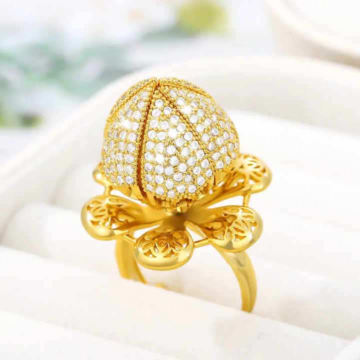 Garland Flowers Rings - GlimmaStyle