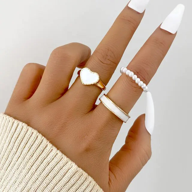 Boho Ring Set - GlimmaStyle