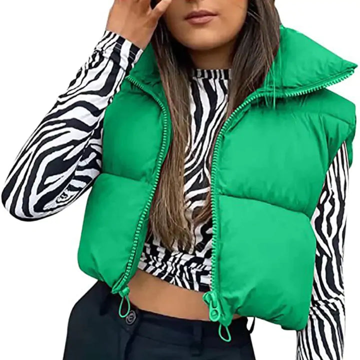 Quilted Vest Winter Coat Jacket - GlimmaStyle