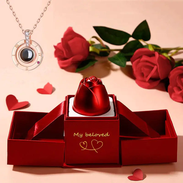 Projection Necklace With Gift Box - GlimmaStyle