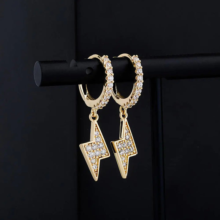 Lightning Dangling Earrings - GlimmaStyle