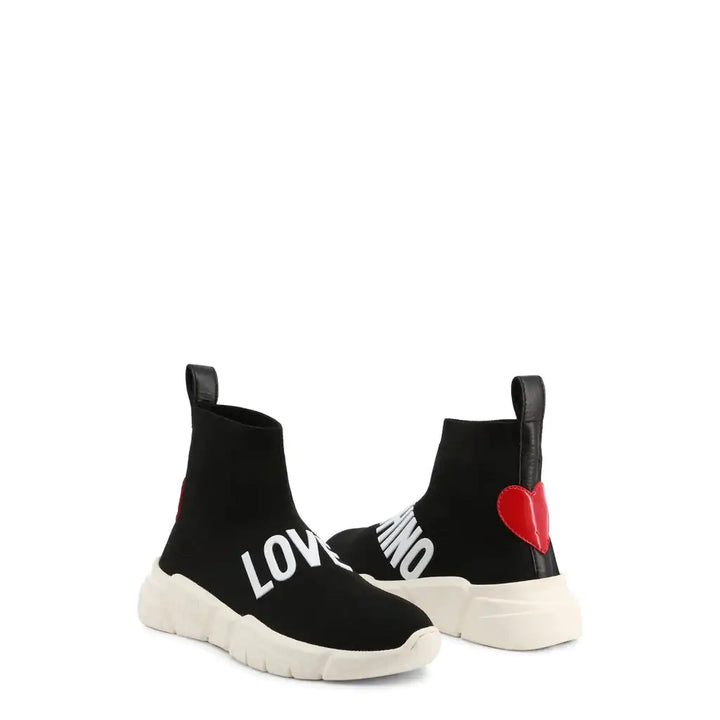 High Top Logo Sock Sneakers - GlimmaStyle