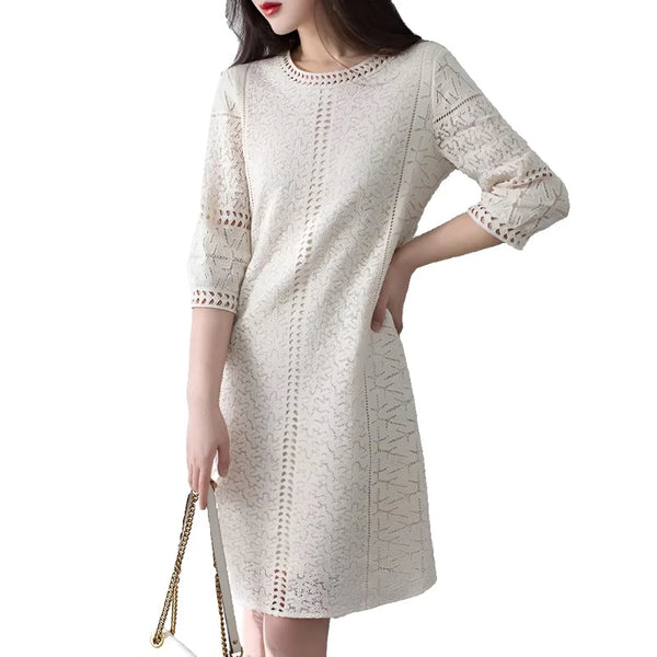 Slim Lace Dress - GlimmaStyle