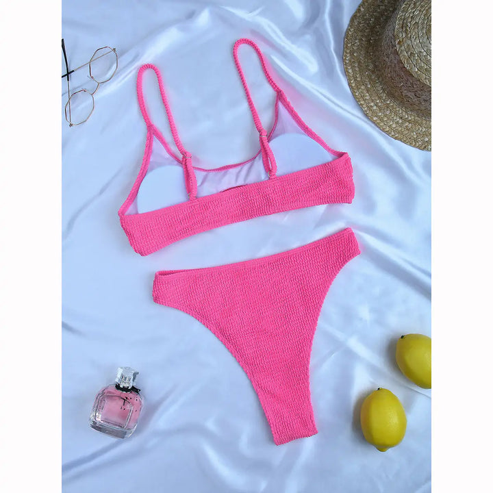 Rib Bikini Set - GlimmaStyle