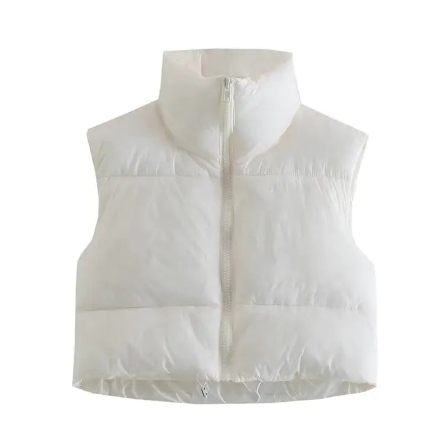 Quilted Vest Winter Coat Jacket - GlimmaStyle