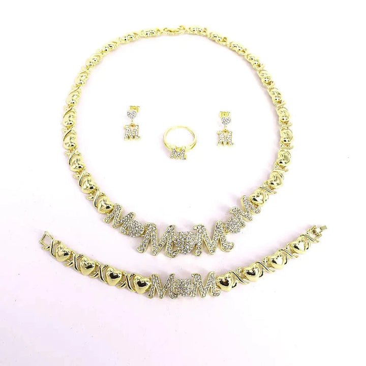 Gold-Plated Jewelry Set - GlimmaStyle