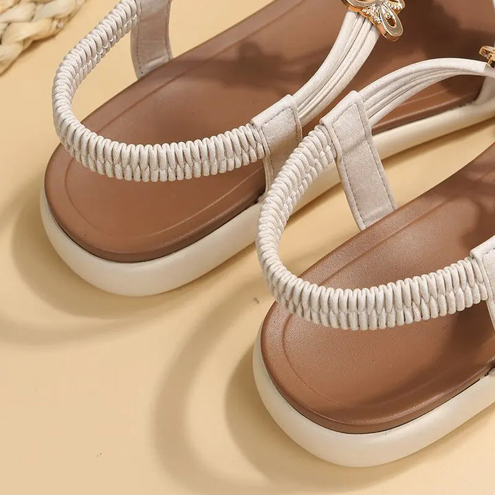 Roman Style Flat Sandals - GlimmaStyle