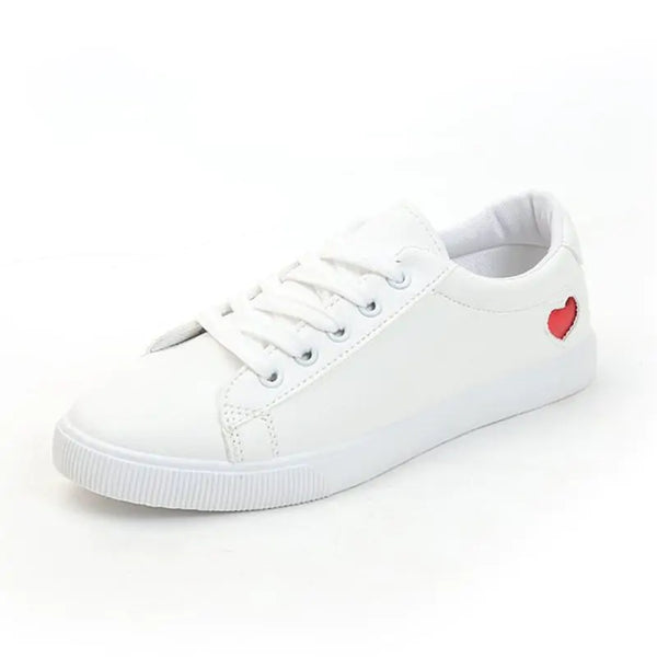 Skate White Shoes - GlimmaStyle