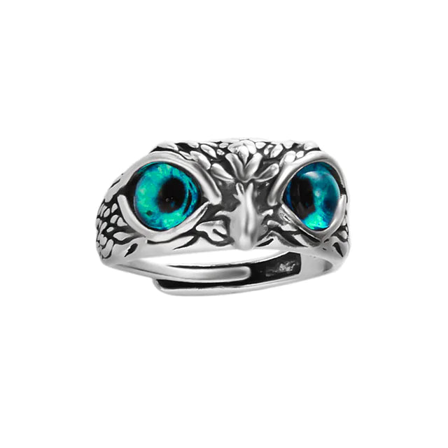 Adjustable  Owl Alloy Ring - GlimmaStyle