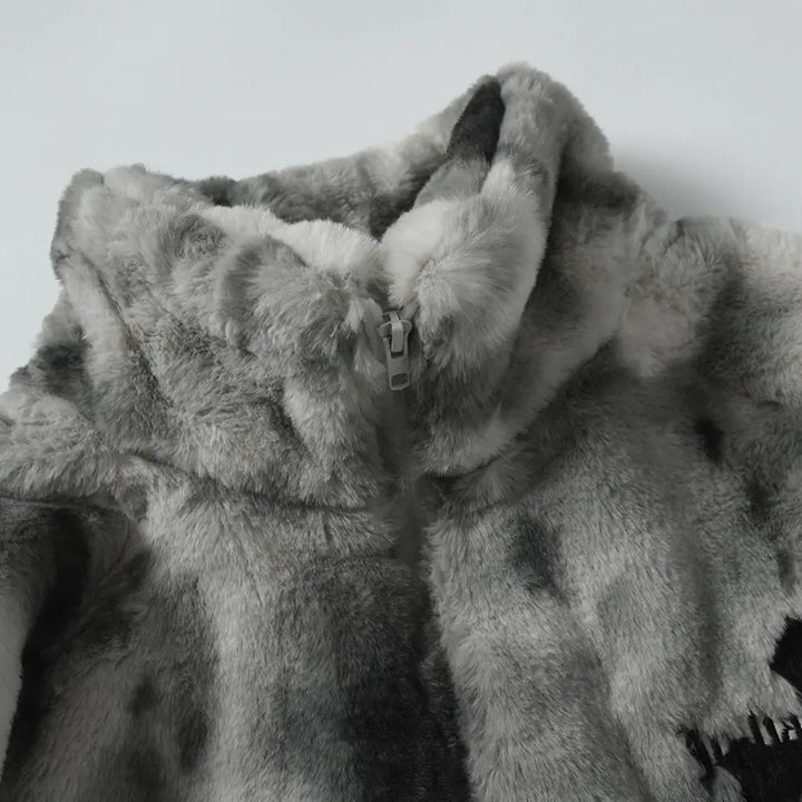 Winter Rabbit Fur Jacket - GlimmaStyle