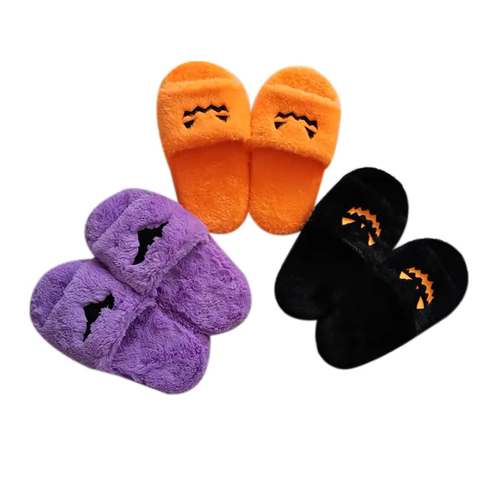 Women Plush Pumpkin Slippers - GlimmaStyle