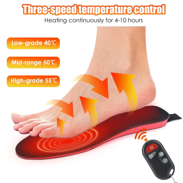 Electric Heating Insole Foot Warmer - GlimmaStyle