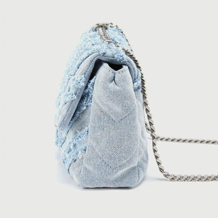 Denim Chain Bag - GlimmaStyle