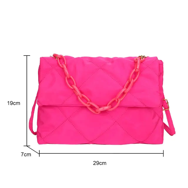 Fashion Large Tote Padded Handbags - GlimmaStyle