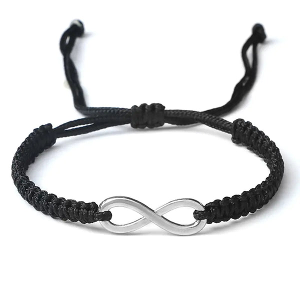 Infinity Charm Couple Bracelet - GlimmaStyle