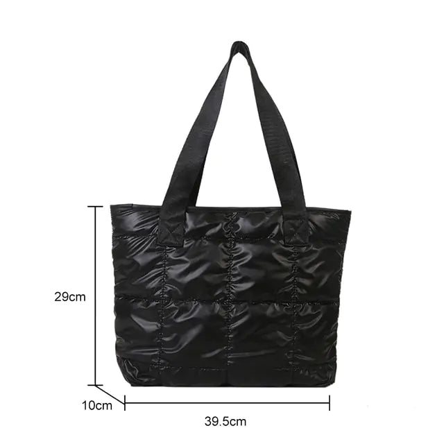 Fashion Large Tote Padded Handbags - GlimmaStyle