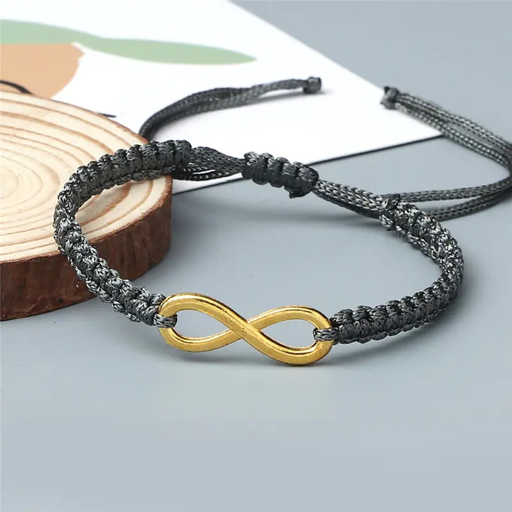 Infinity Charm Couple Bracelet - GlimmaStyle