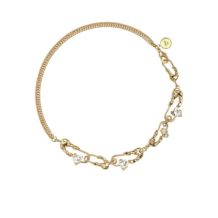 Short Collar Love Necklace - GlimmaStyle